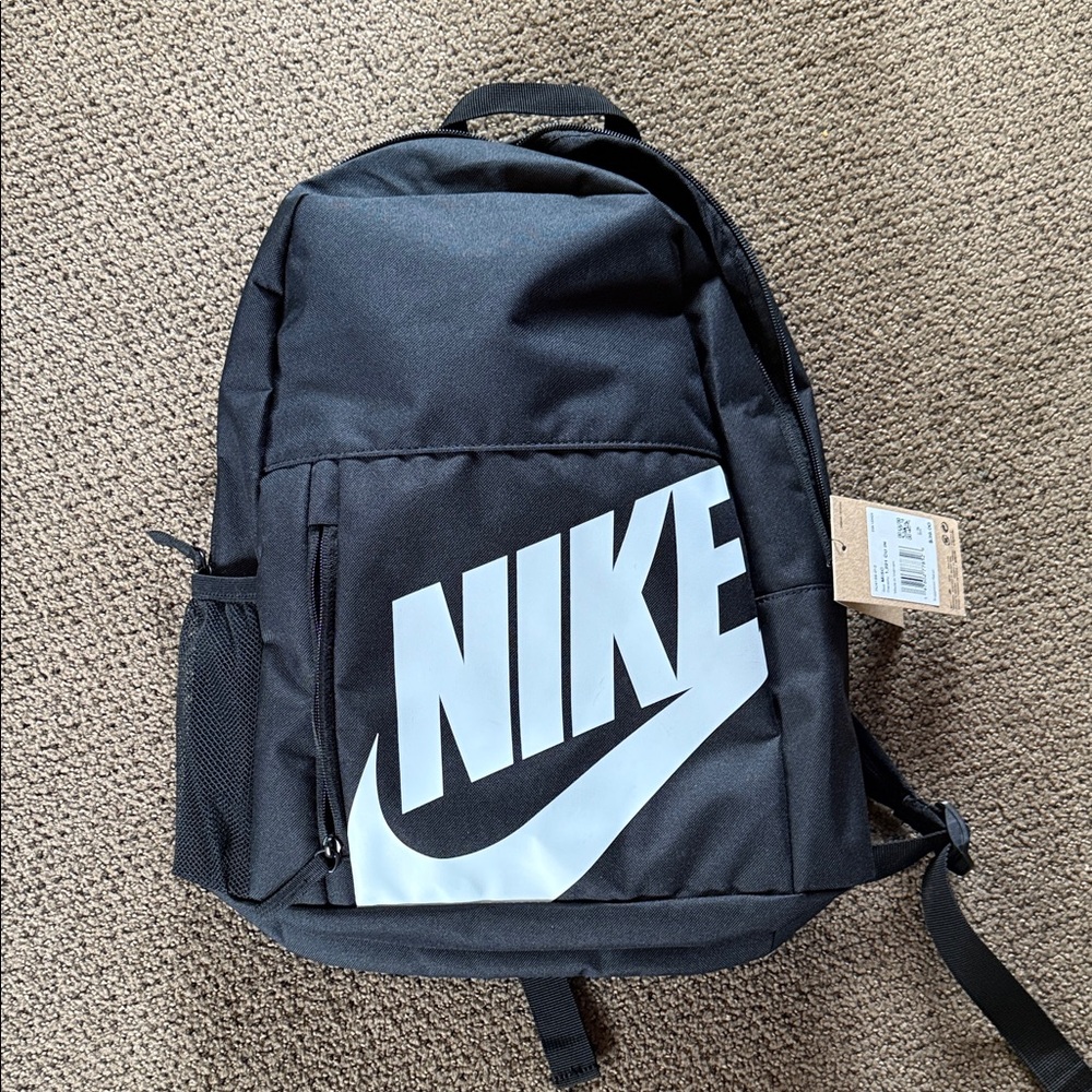 Nike Black and White Youth Backpack, never used